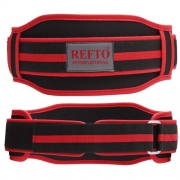 Deluxe nylon weightlifting belt